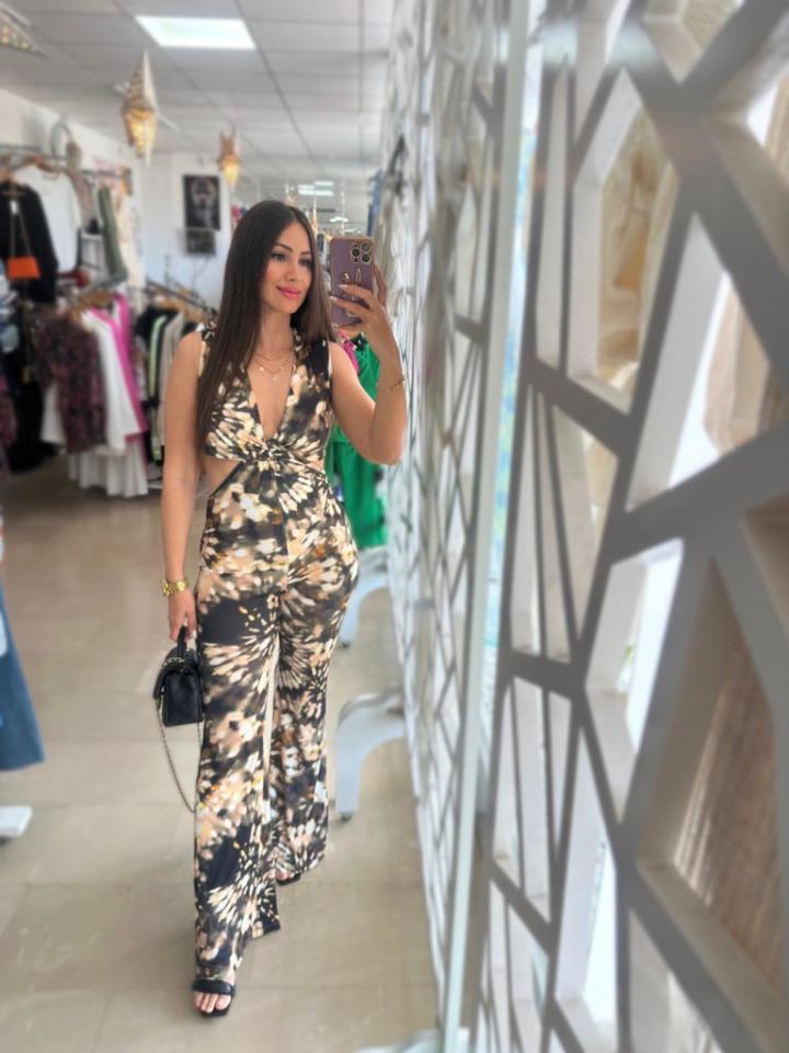 Yanları Açık Orjinal Marka Tulum