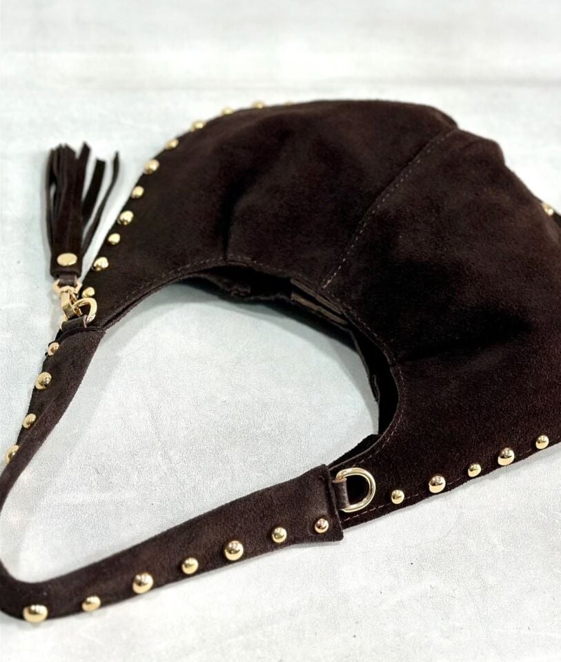 Hakiki Süet Deri Çanta