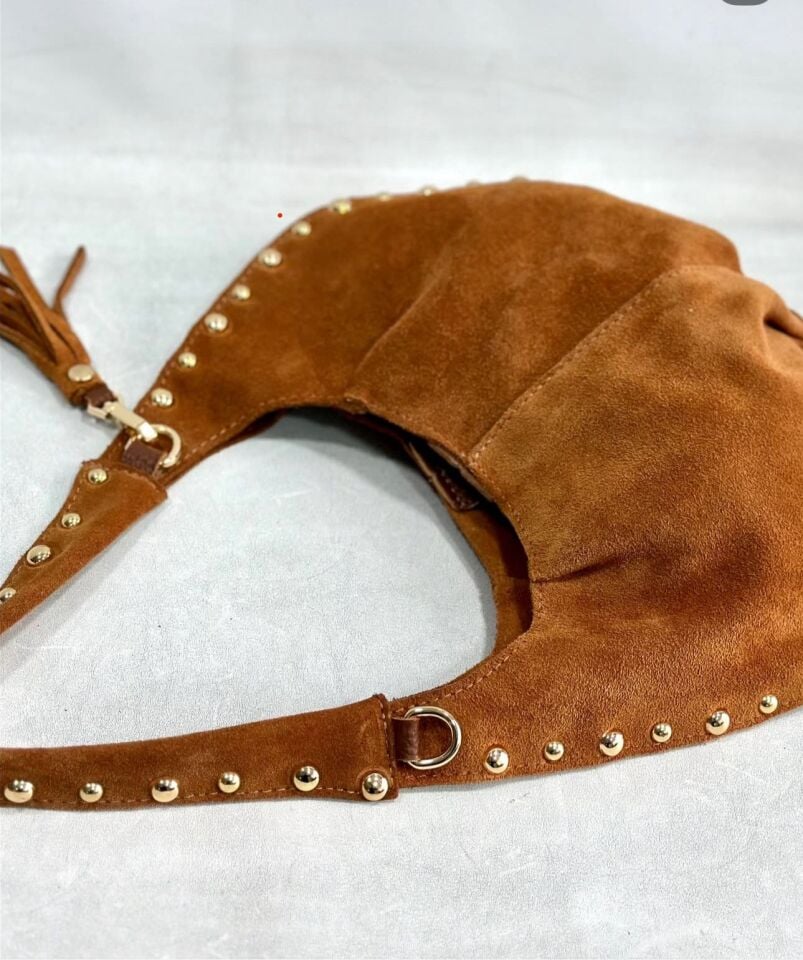 Hakiki Süet Deri Çanta