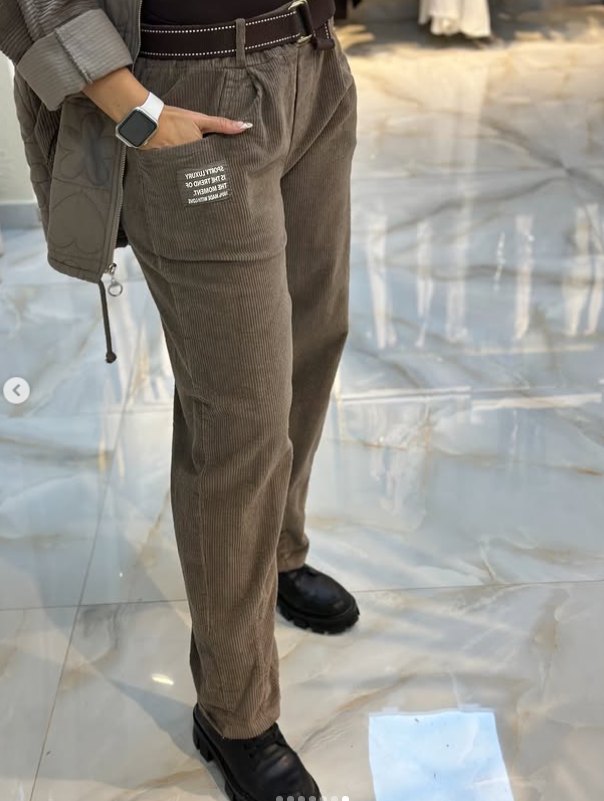 İthal Kadife Pantolon