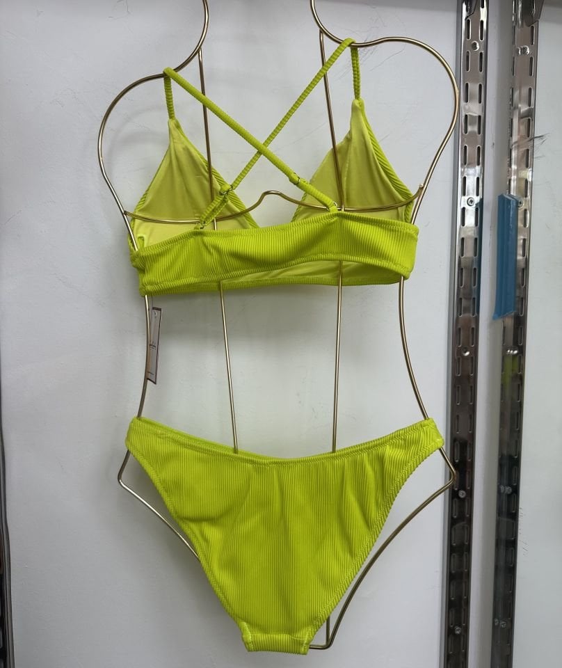 PİERRE CARDİN ORJİNAL NEON YEŞİL BİKİNİ